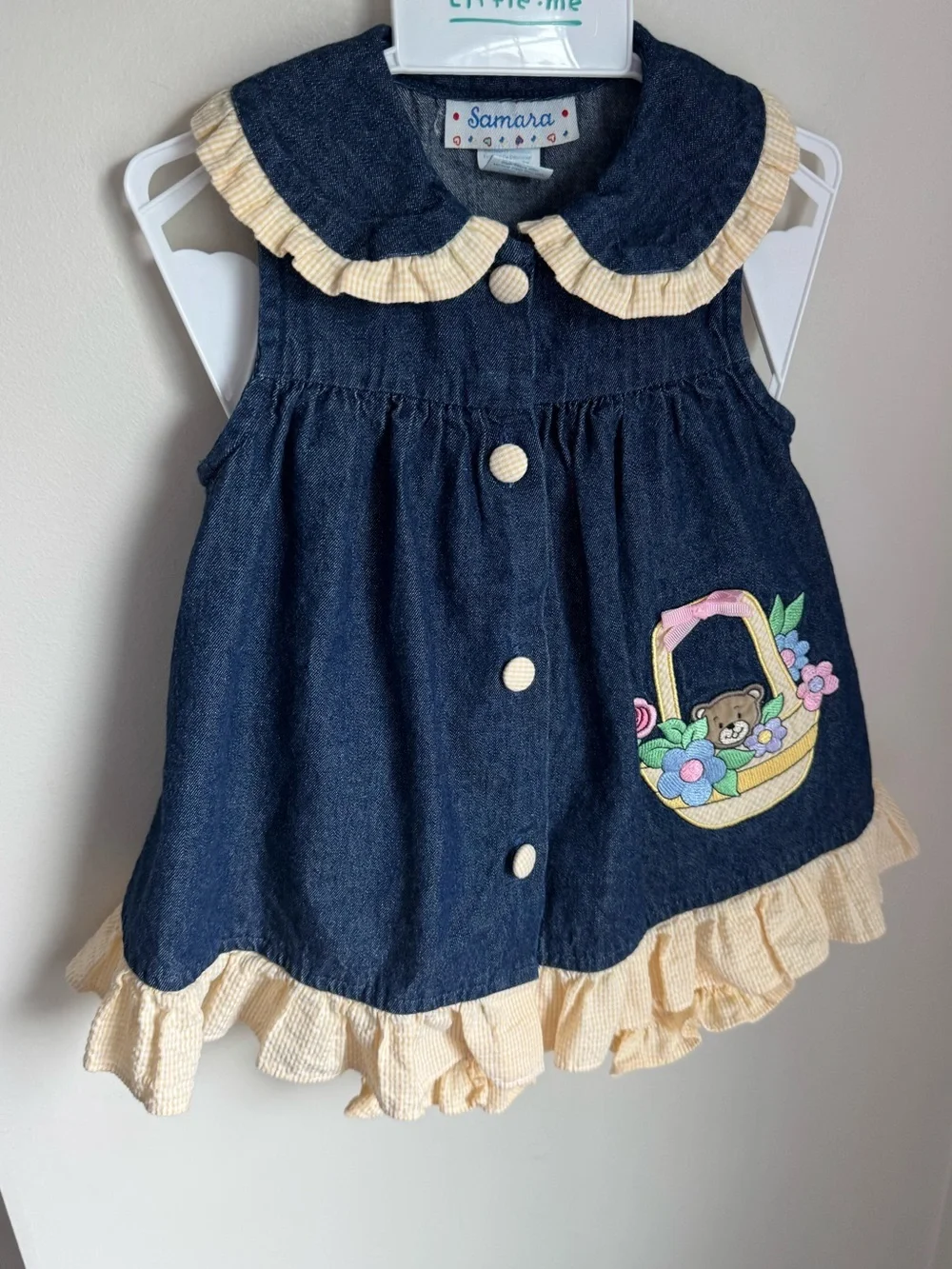 Samara Vintage 2 Piece Outfit Set Size 18M